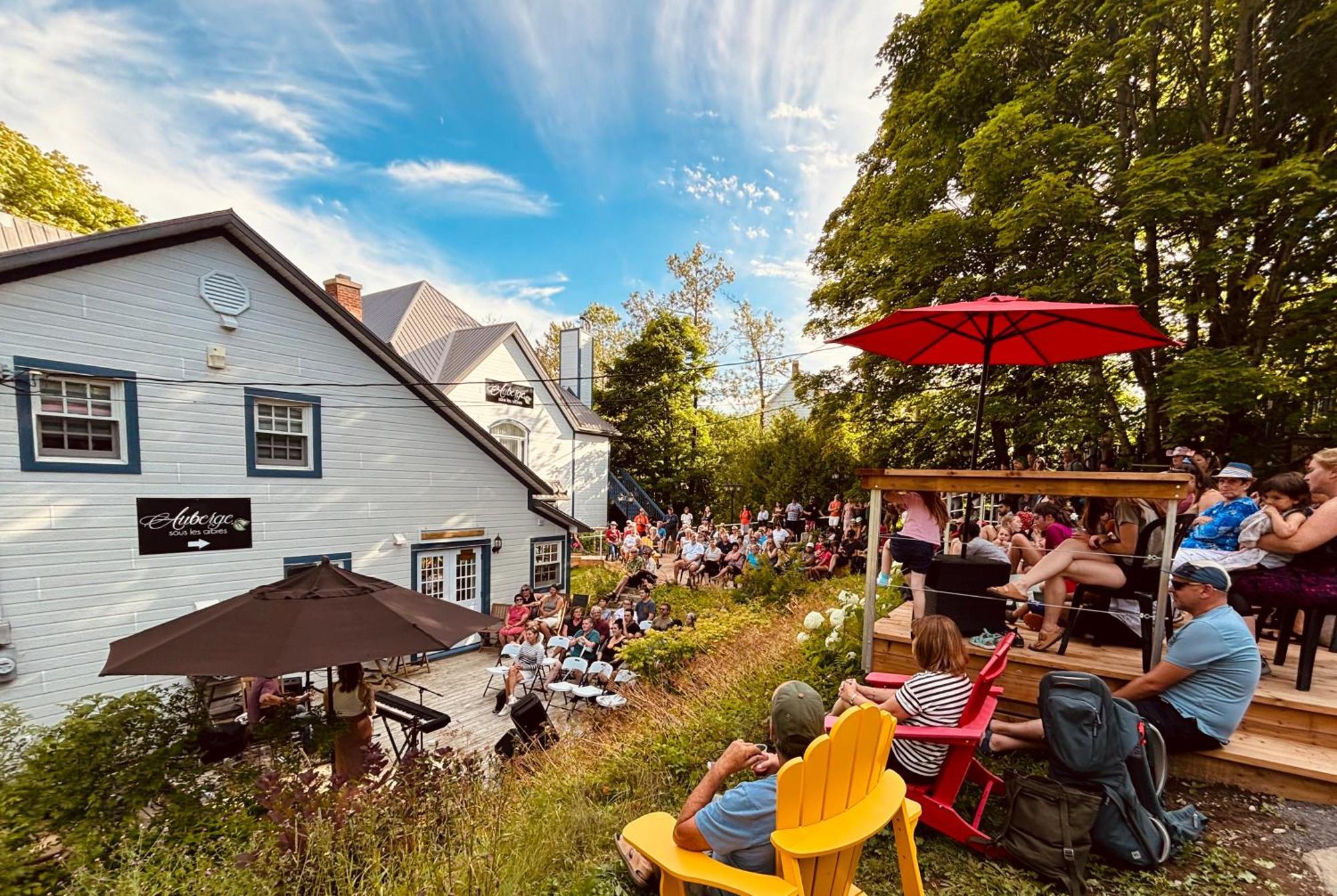 Auberge Sous Les Arbres Gaspé Kültér fotó